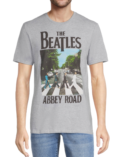Franela estampada con imagen de los Beatles License