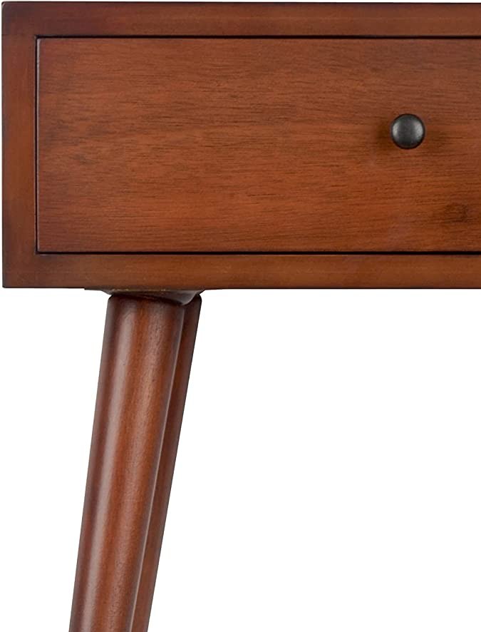 Mesa auxiliar de madera con gaveta Decor Therapy