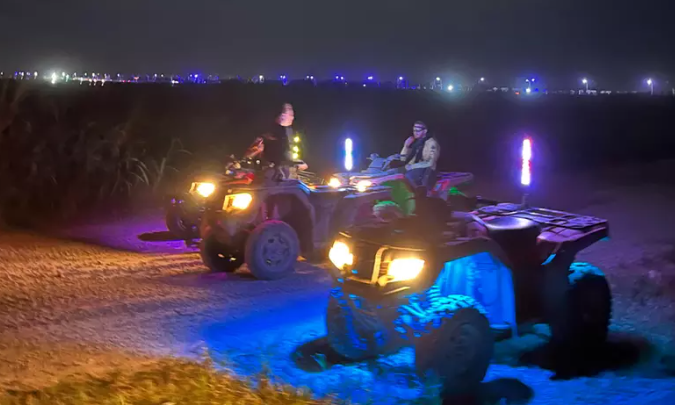 Pase de dos horas para una rodada nocturna en vehículo todoterreno-