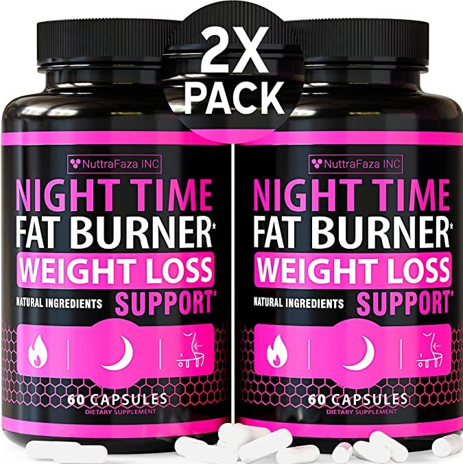 Pastillas para la pérdida de peso de mujeres de efecto nocturno NuttraFaza
