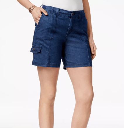 Short de jean para dama STYLE & CO en Macy’s