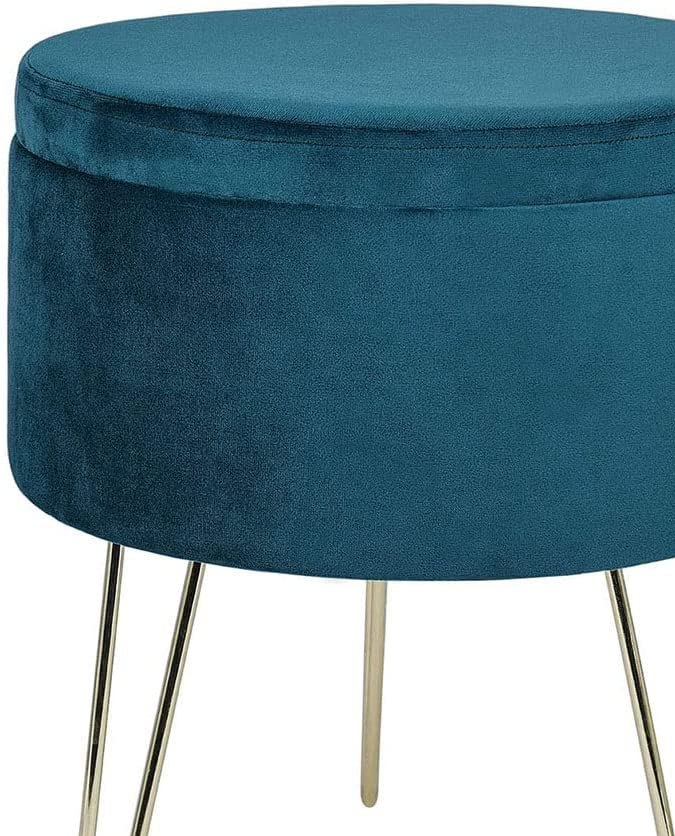 Taburete pequeño de estilo vintage Gloval Home