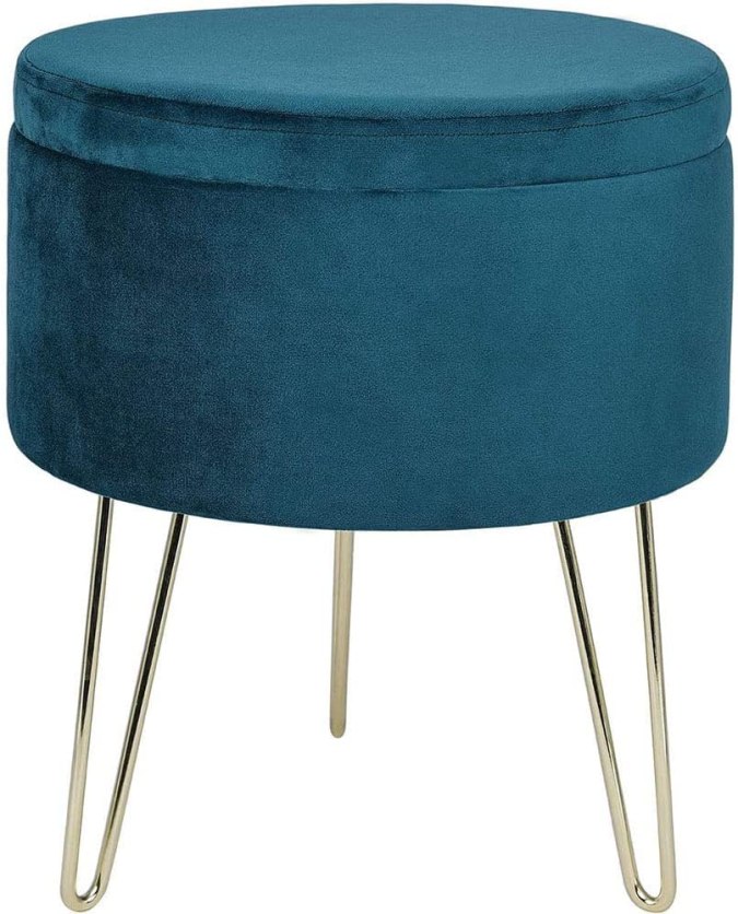 Taburete pequeño de estilo vintage Gloval Home