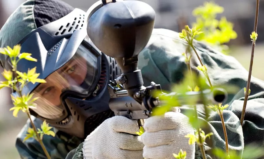 Acceso por un día a parque de paintball con equipamiento en Houston