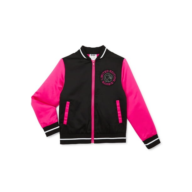 Chaqueta de estilo vintage para niña con temática de Barbie