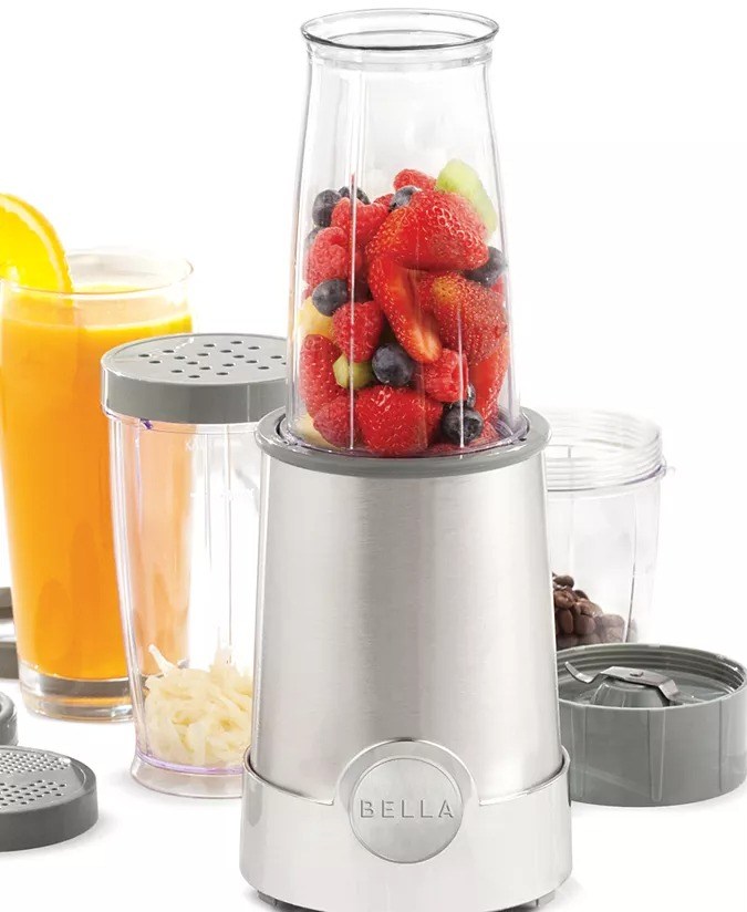 Licuadora personal con accesorios Bella