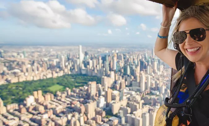 Paseo en helicóptero por 16 minutos en Nueva York