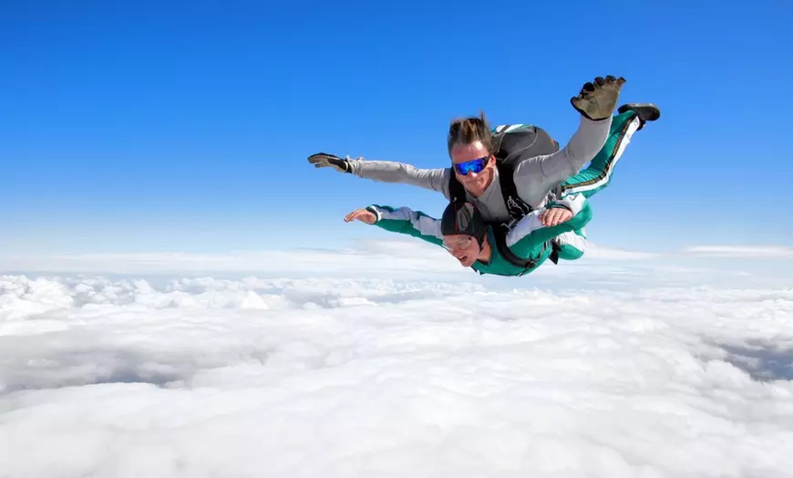 Salto en paracaídas para una persona en Miami