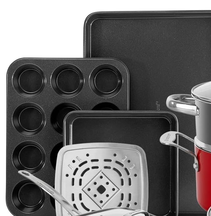 Set de ollas de cocina de 20 piezas Granitestone