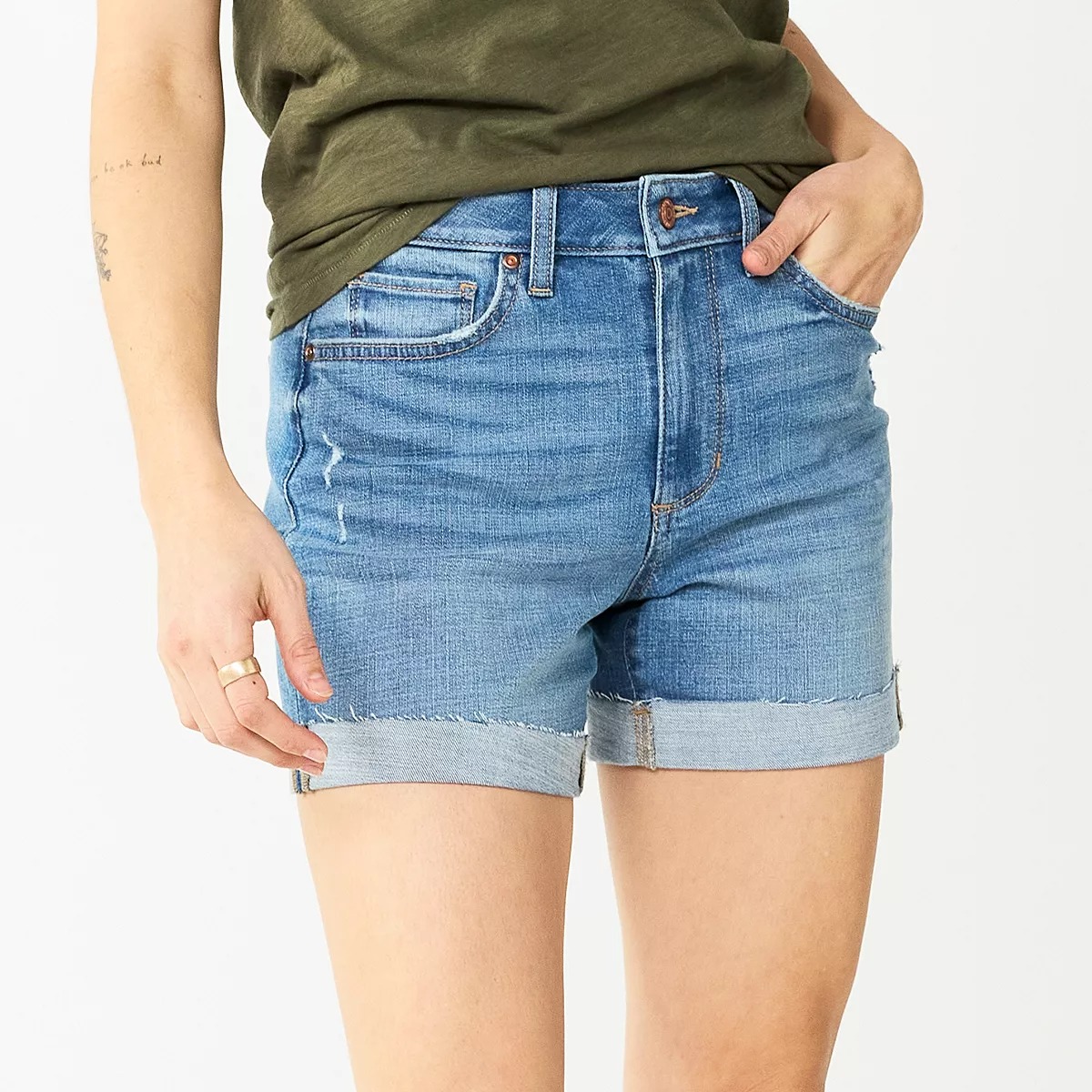 Short de jean para dama Sonoma Goods