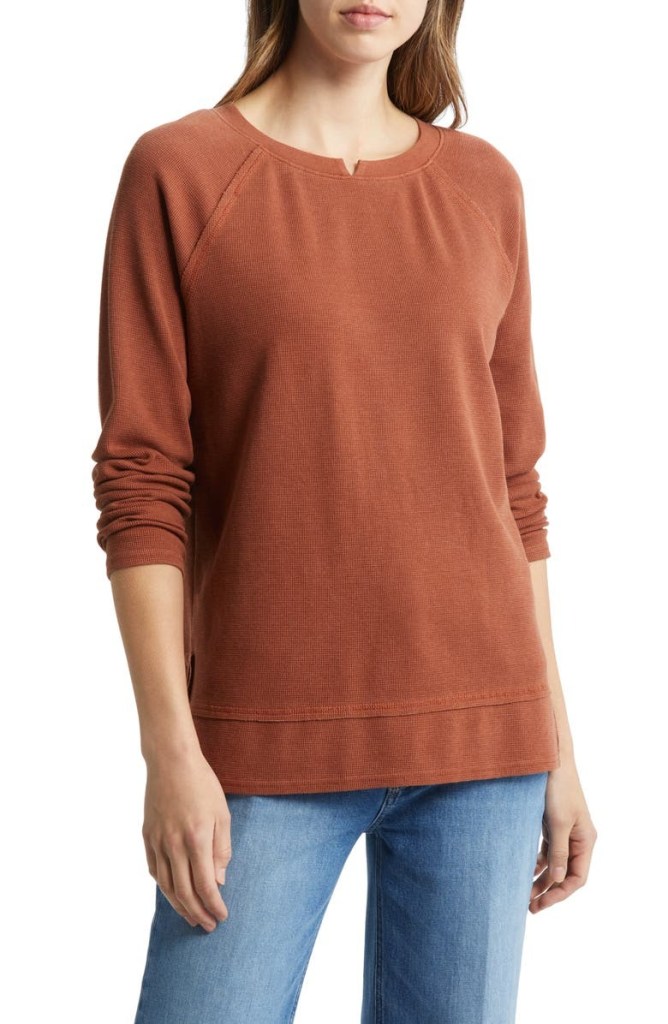 Suéter ligero marrón claro para dama Caslon