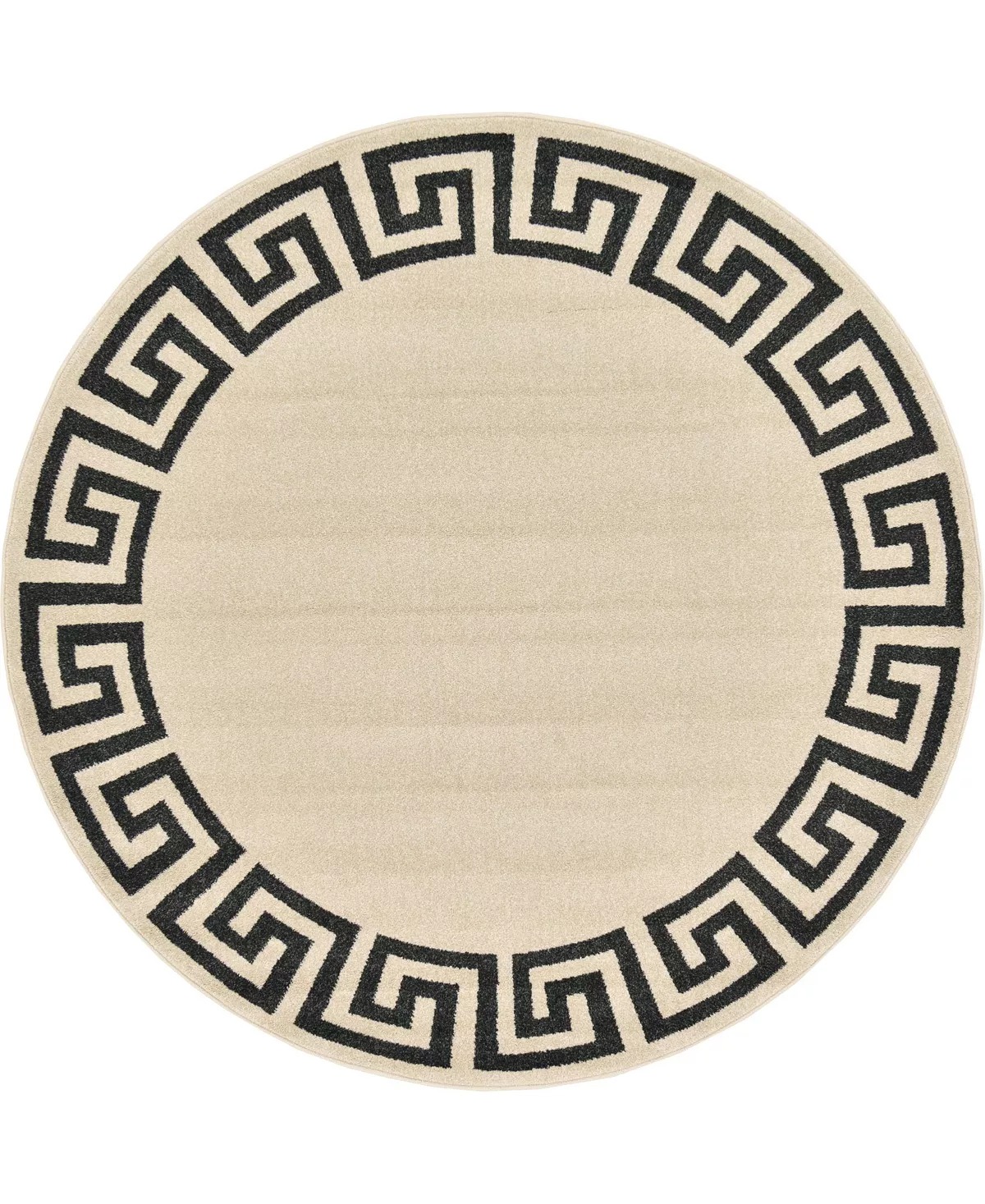 Alfombra circular con diseño moderno Bayshore Home