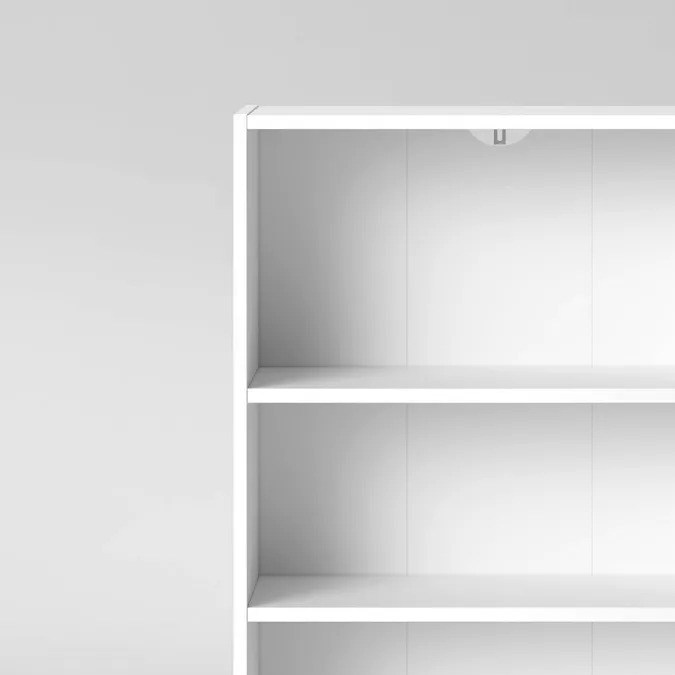 Biblioteca blanca de 3 niveles Room Essentials