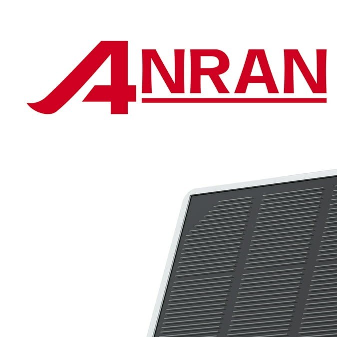 Cámara solar con panel de carga solar Anran