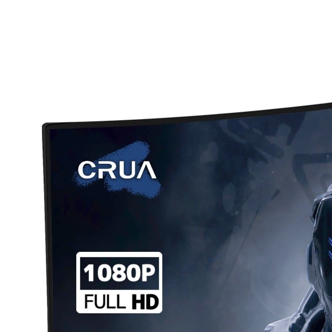 Monitor curvo de 27 pulgadas CRUA