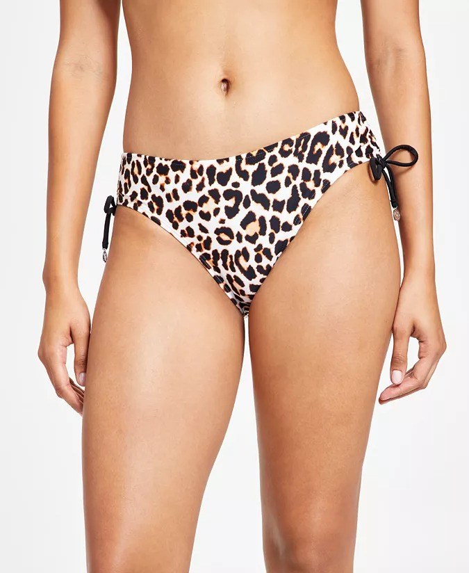 Panti de baño para dama con estampado animal print DKNY