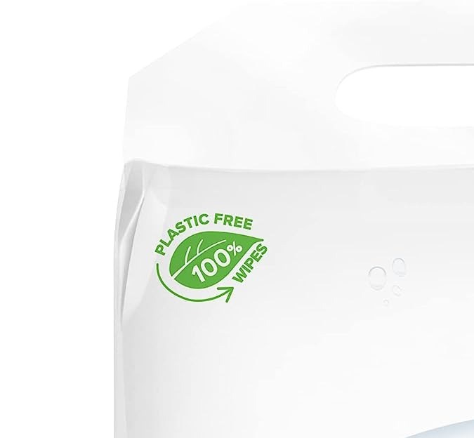 Paquete de toallitas húmedas para bebés libres de plástico WaterWipes