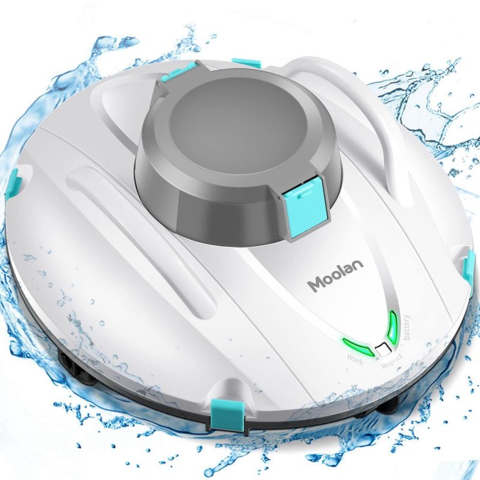 Robot aspirador inteligente para piscinas Moolan