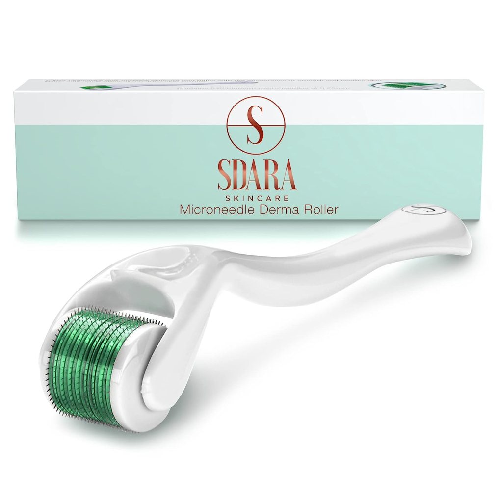 Rodillo facial de micro agujas exfoliantes Sdara Skincare