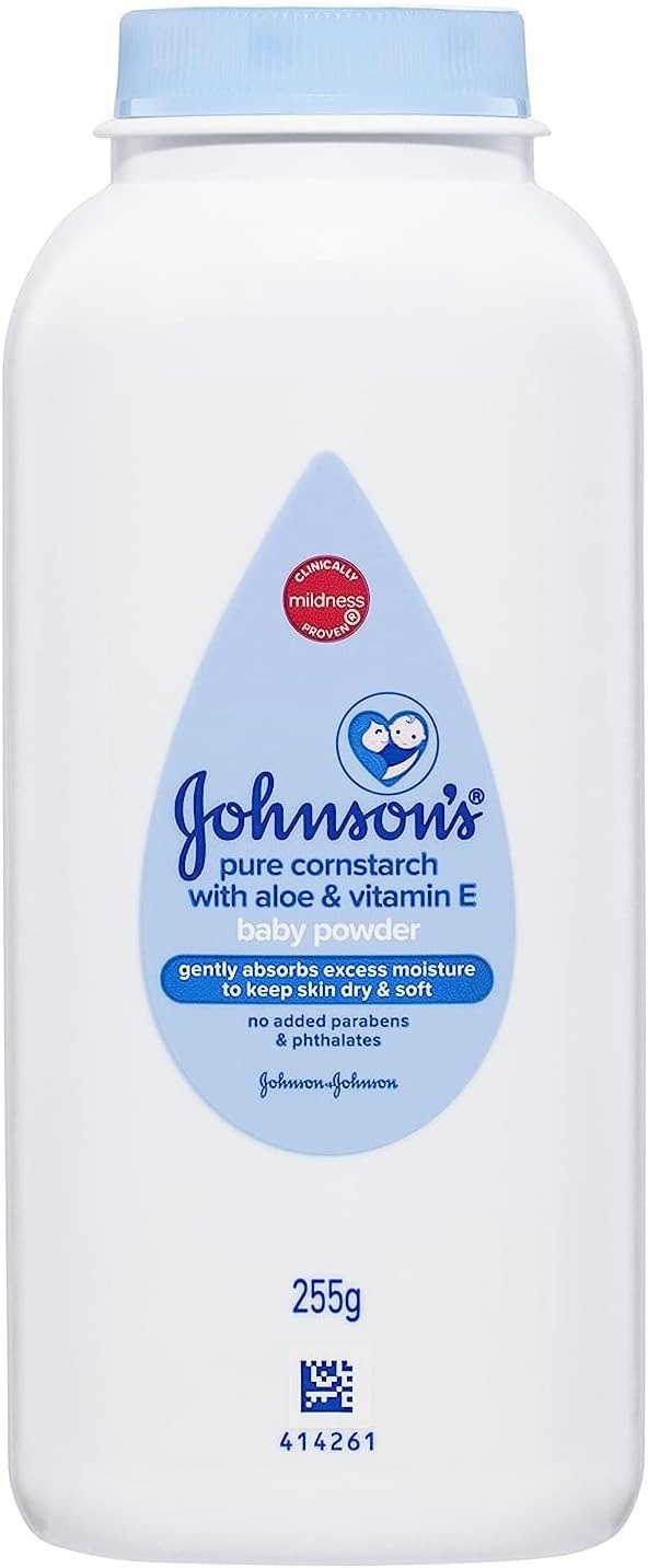 Talco para bebés con piel sensible Johnson's