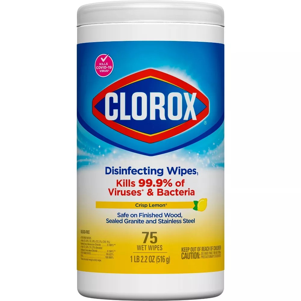 Toallitas desinfectantes para superficies Clorox