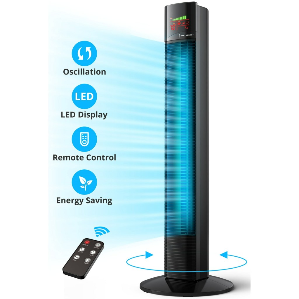 Ventilador de pedestal de 36 pulgadas TaoTronics