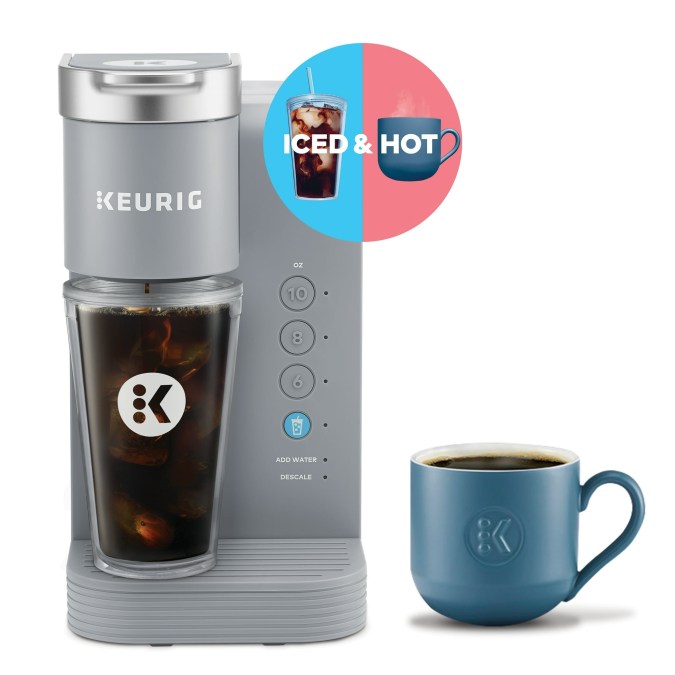 Cafetera de capsulas para bebidas frías y calientes Keurig