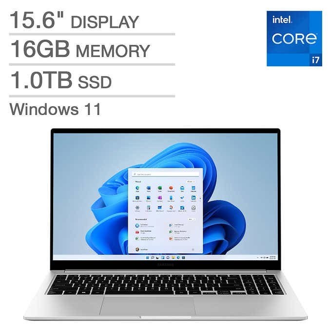 Computadora portátil con pantalla de 15 pulgadas Samsung