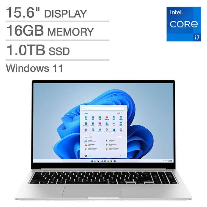 Computadora portátil con pantalla de 15 pulgadas Samsung