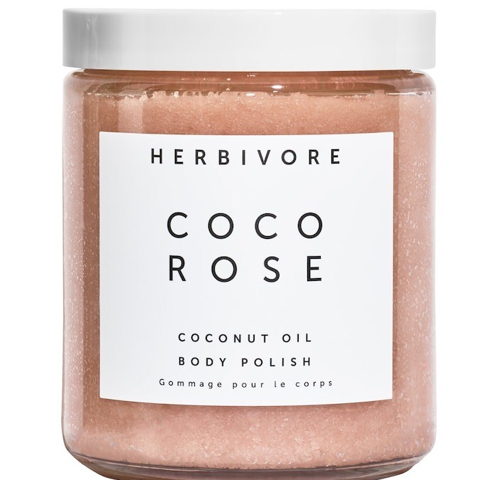 Exfoliante corporal con coco rosado Herbivore