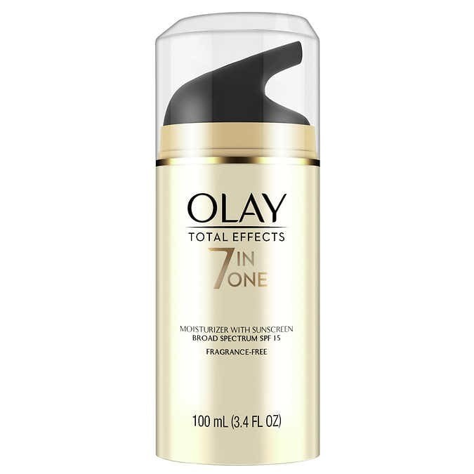 Loción humectante sin olor y con factor de protección solar FPS 15 OLAY