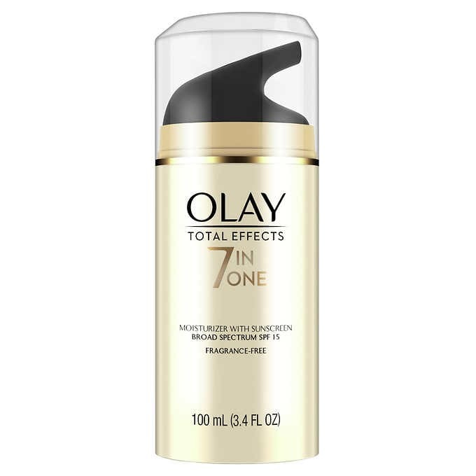 Loción humectante sin olor y con factor de protección solar FPS 15 OLAY