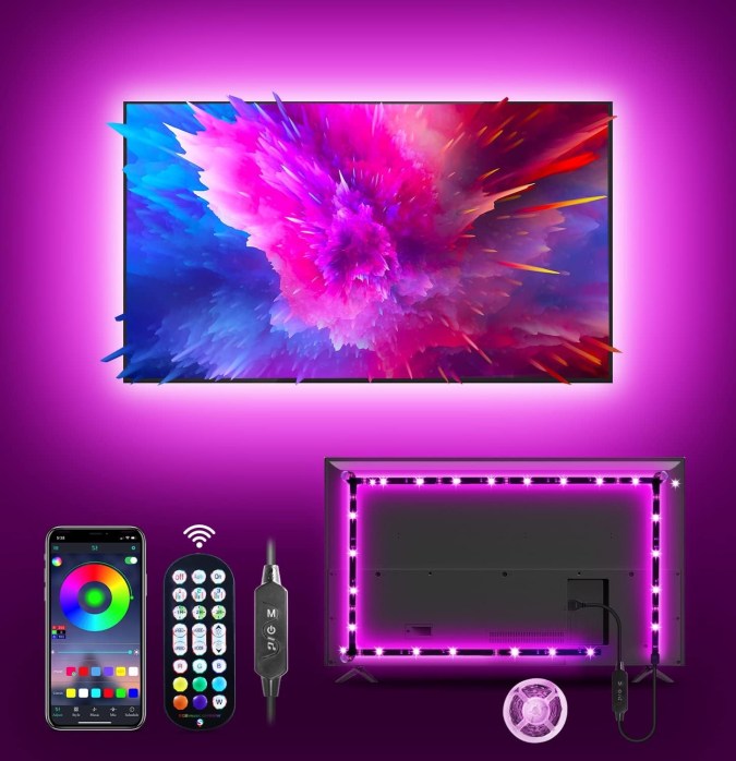 Marco de luces LED para televisores MATICOD
