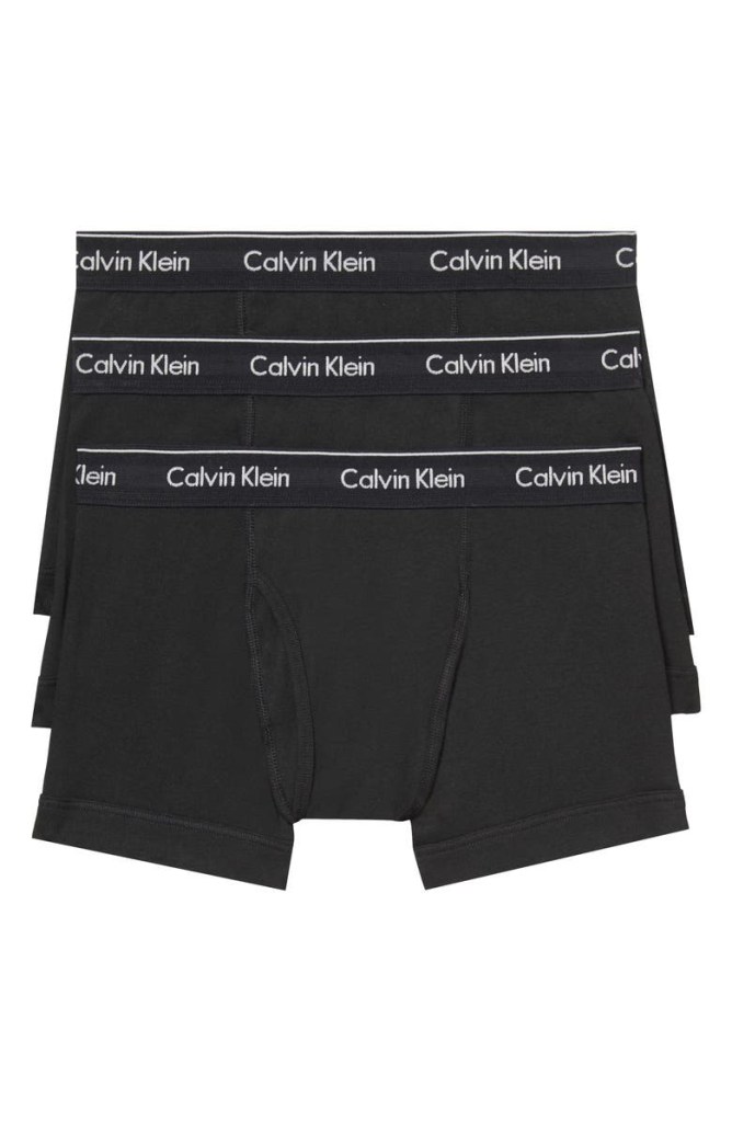 Paquete de ropa interior de algodón para caballeros Calvin Klein