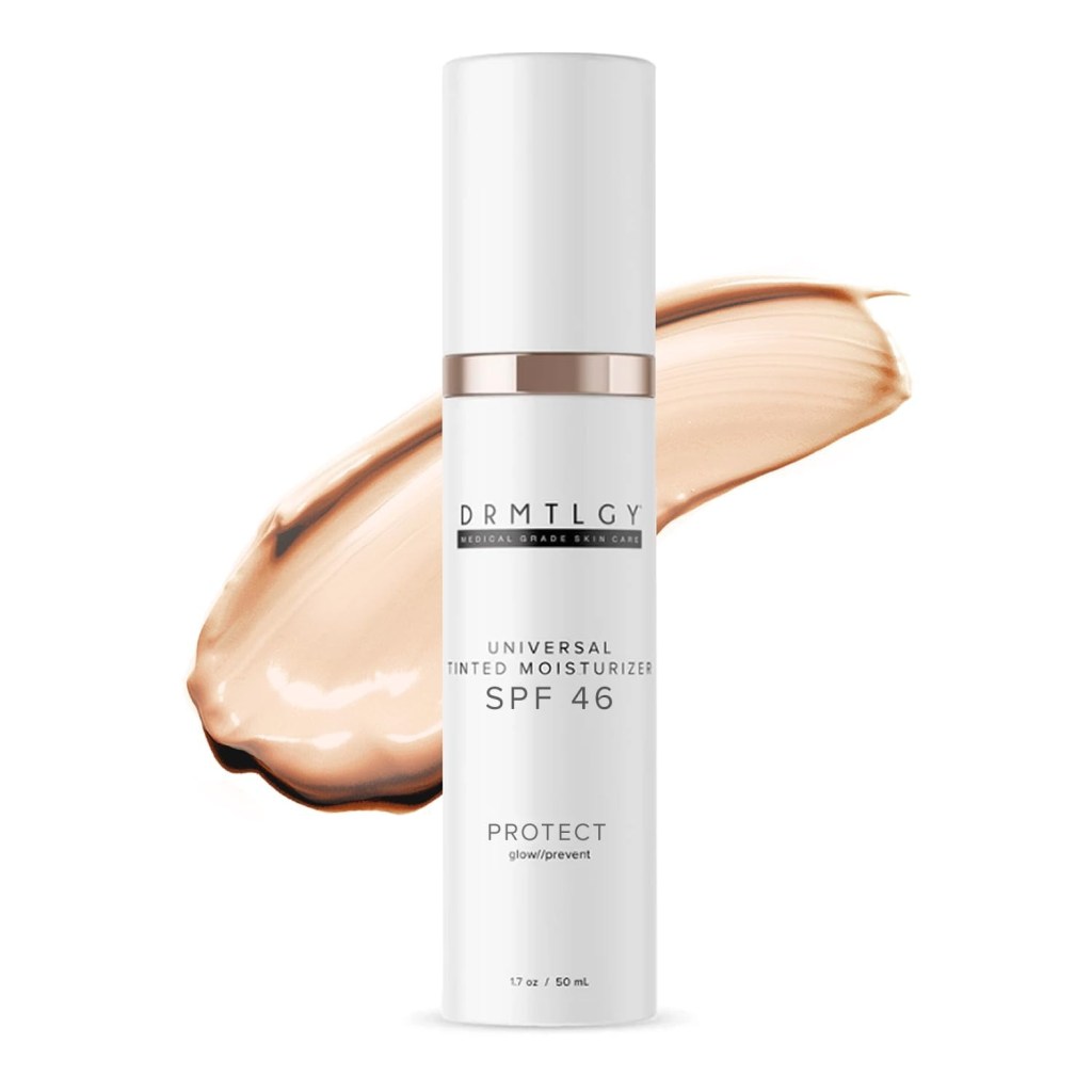 Protector solar con base de maquillaje y factor de protección SPF46 DRMTLGY
