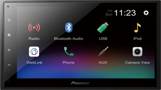 Reproductor con pantalla para vehículo Pioneer