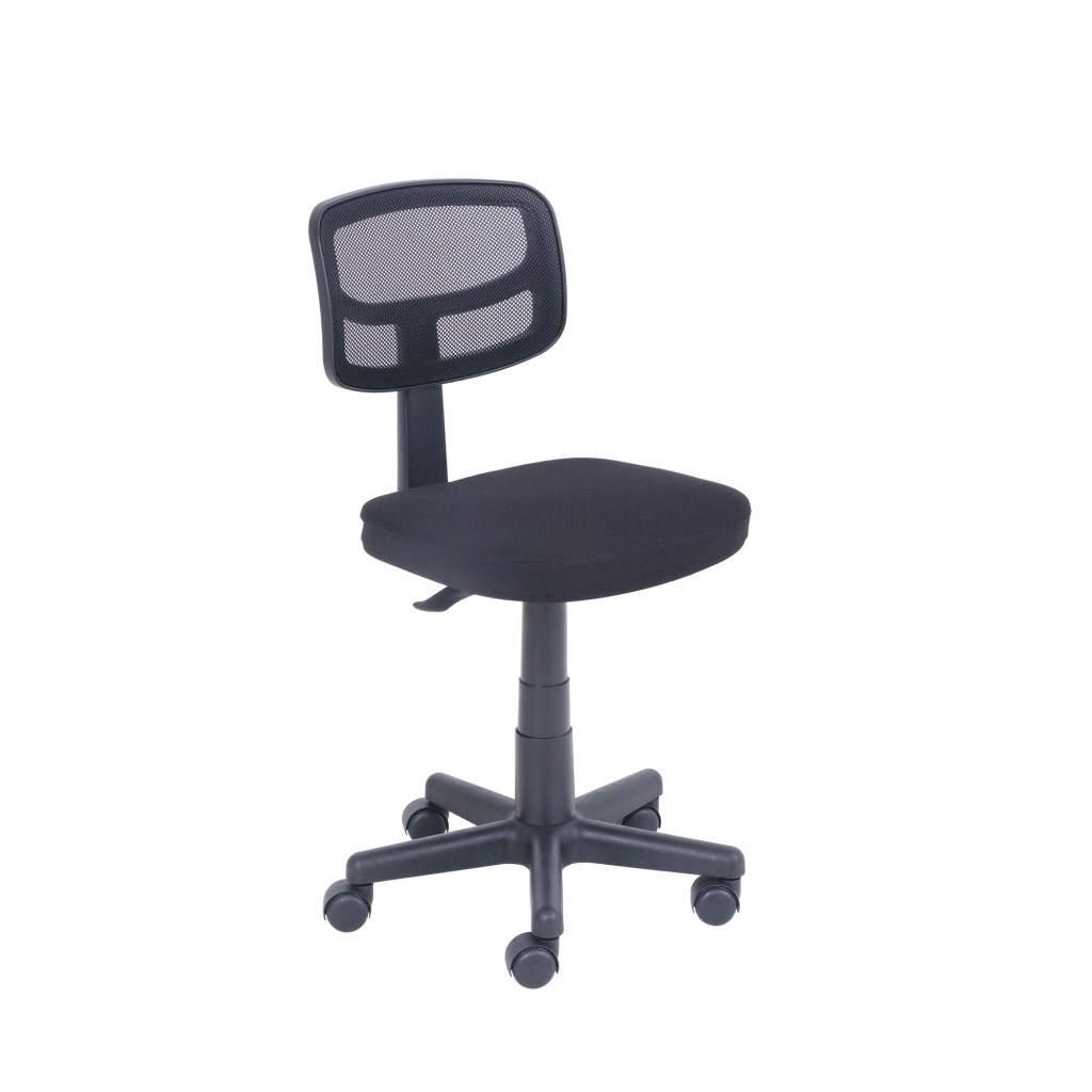 Silla de computadora con ruedas y asiento acolchado Mainstays