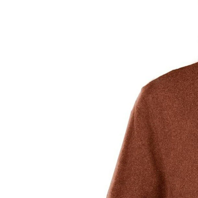 Suéter ligero de dama marrón Fantaslook