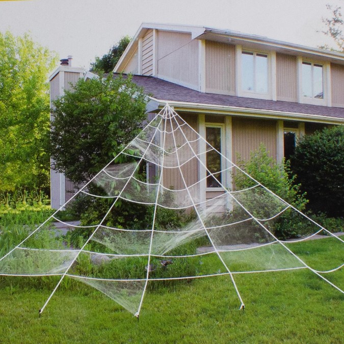 Telaraña gigante decorativa para casas Northlight