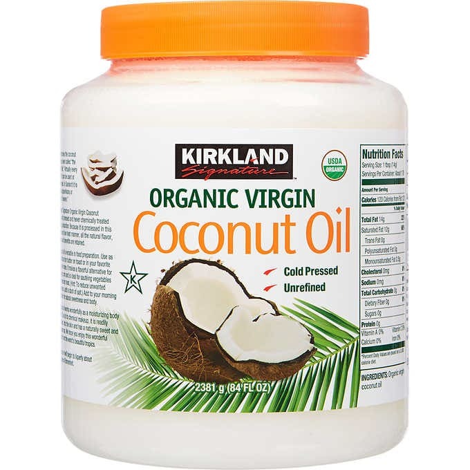 Aceite de coco virgen Kirkland Signature