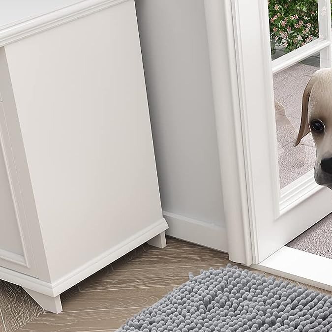 Alfombra para limpieza de las patas de las mascotas OLANLY