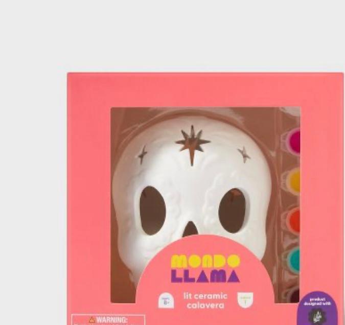 Calavera de cerámica para decorar