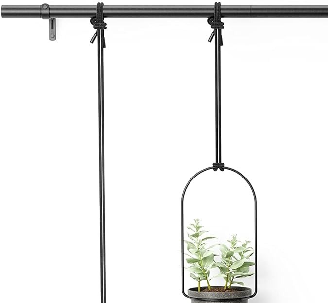 Colgador de plantas para decorar espacios al aire libre