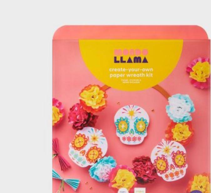 Corona de flores para el Día de Muertos