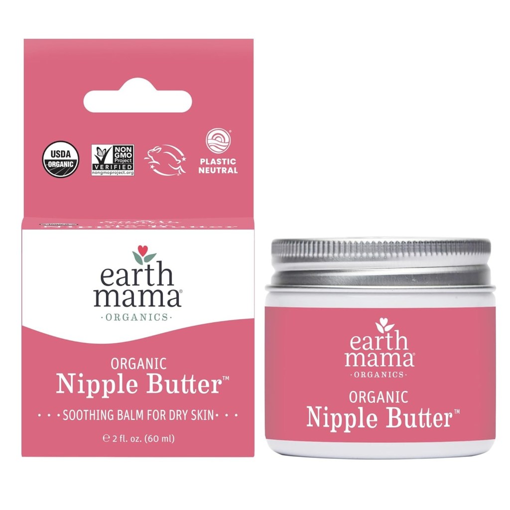Crema para pezones orgánica segura para la lactancia Earth Mama