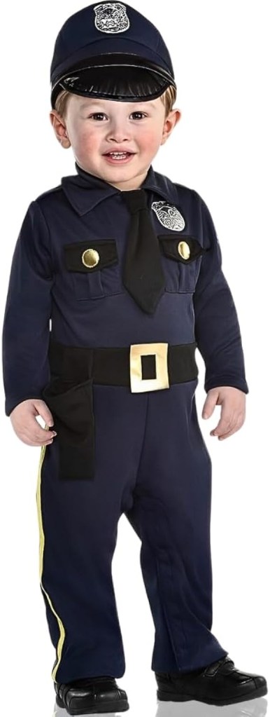 Disfraz de policía para niños amscan