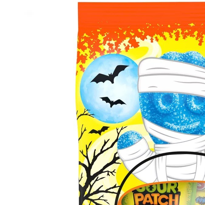 Gomitas ácidas con forma de fantasma