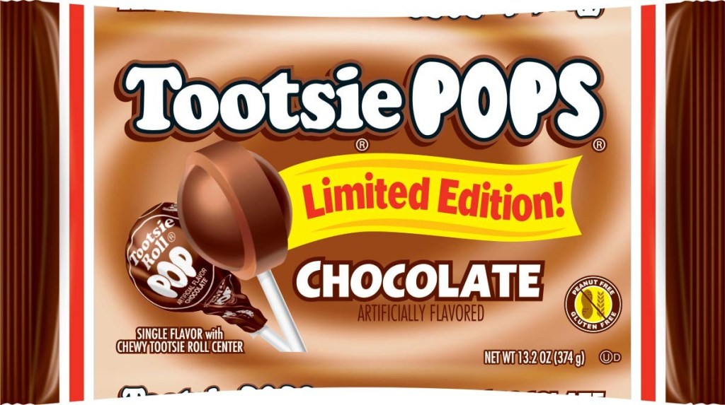 Paquete de chupetas de chocolate Tootsie Roll