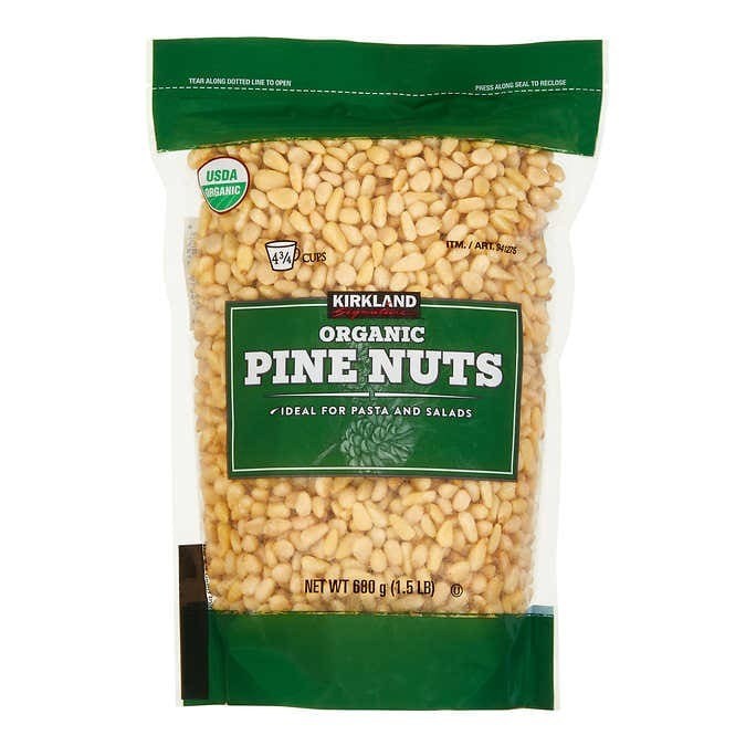 Paquete de piñones orgánicos Kirkland Signature