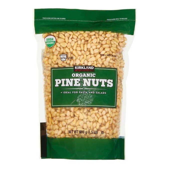 Paquete de piñones orgánicos Kirkland Signature